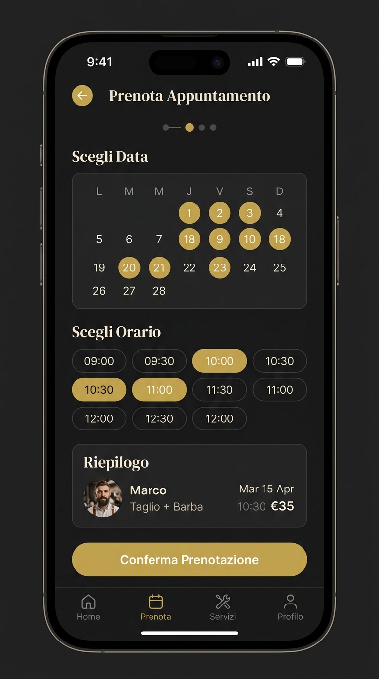 Prenotazioni Mobile