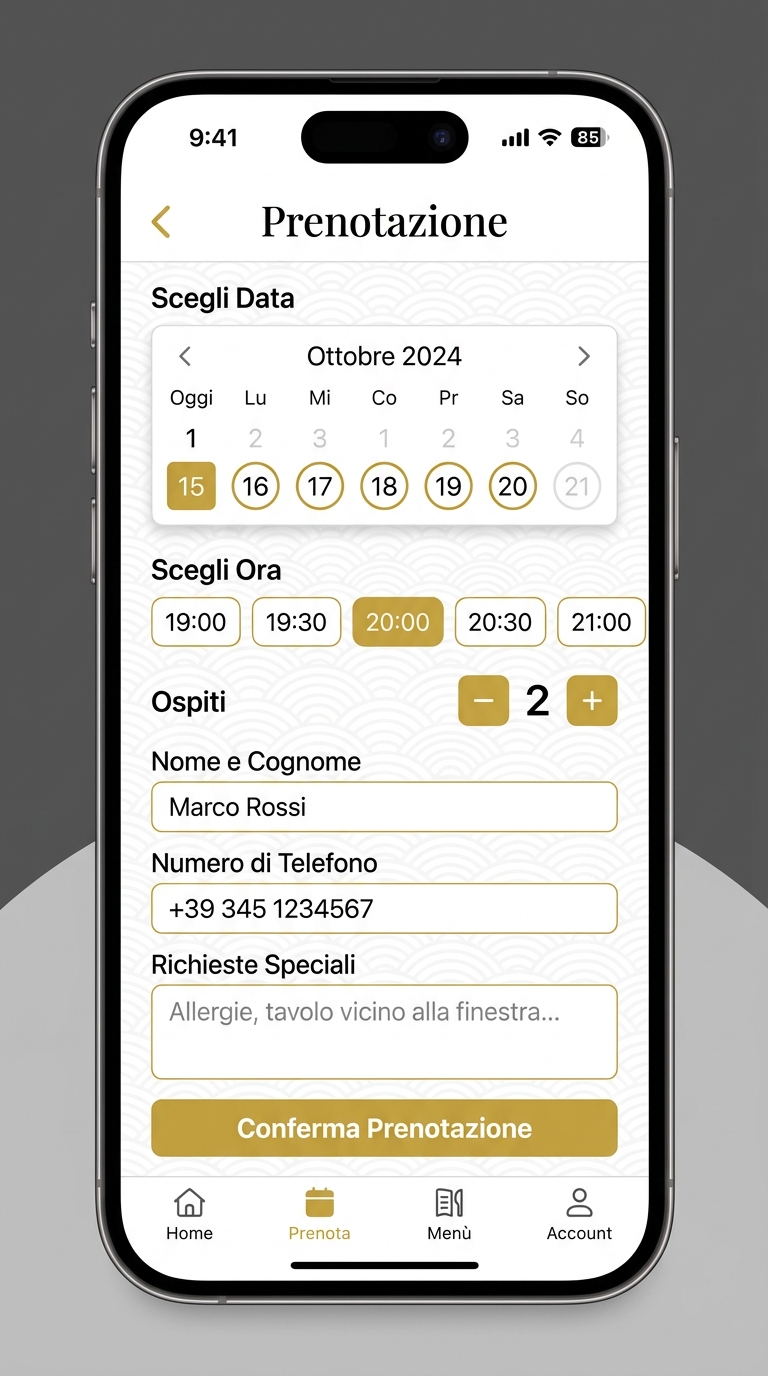 Prenotazioni Mobile